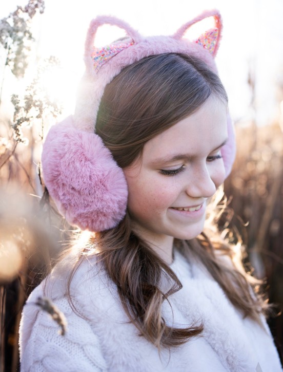 Nauszniki CZ23378 GLITTER KITTY