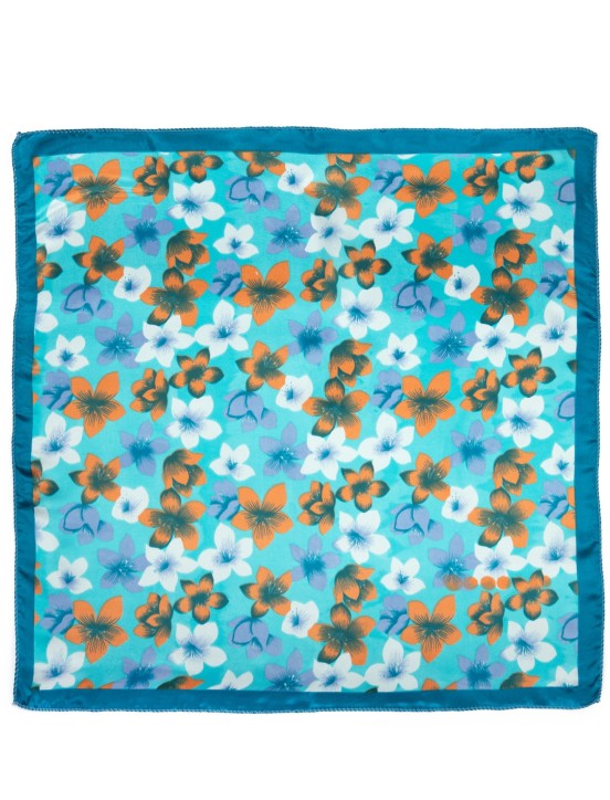 Apaszka SZ20965  SATIN FLOWERY - 3