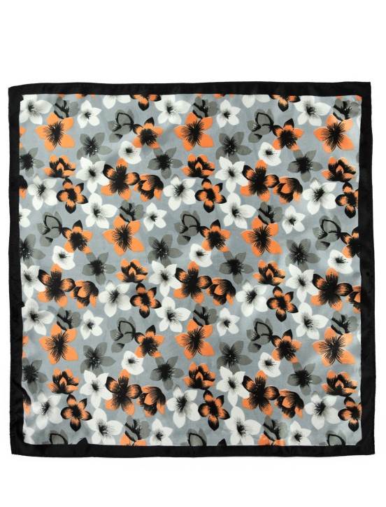 Apaszka SZ20965  SATIN FLOWERY - 4