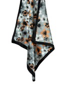 Apaszka SZ20965  SATIN FLOWERY