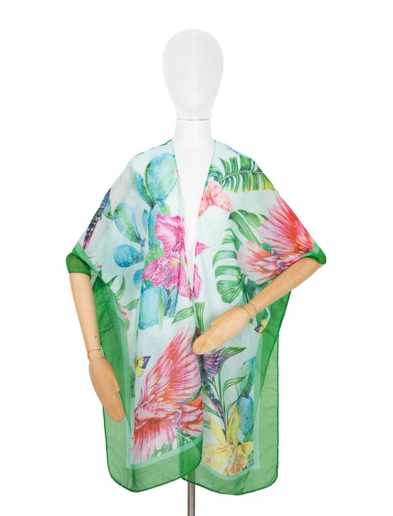Ponczo SZ23180 WILD TROPICS - 5