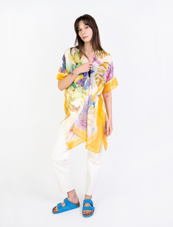 Ponczo SZ23180 WILD TROPICS