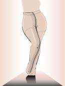 Rajstopy PLUS SIZE - 2