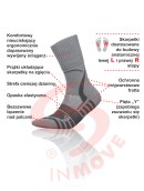 Skarpety DEO TREKING SILVER - 4