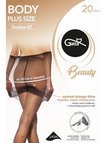 Rajstopy BODY PLUS SIZE 02 - 2 Rajstopy BODY PLUS SIZE 02 - 2