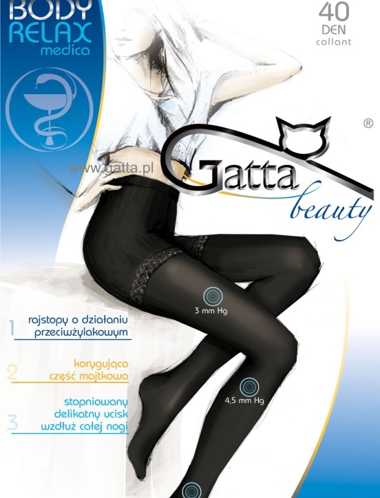 Rajstopy BODY RELAX MEDICA 40