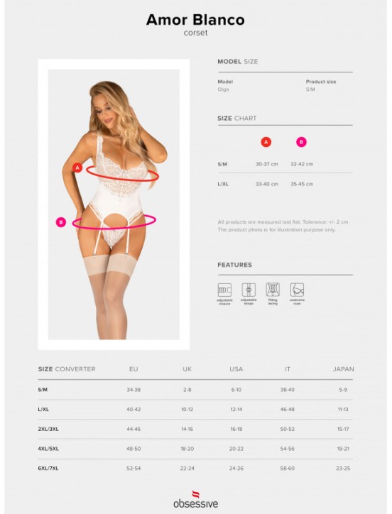 AMOR BLANCO CORSET - 5