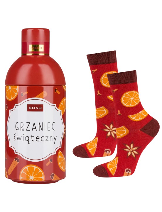 Socken 90925 WEIHNACHTSGLÜHWEIN Größe 35/40