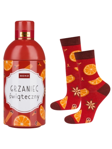 Socken 90925 WEIHNACHTSGLÜHWEIN Größe 35/40
