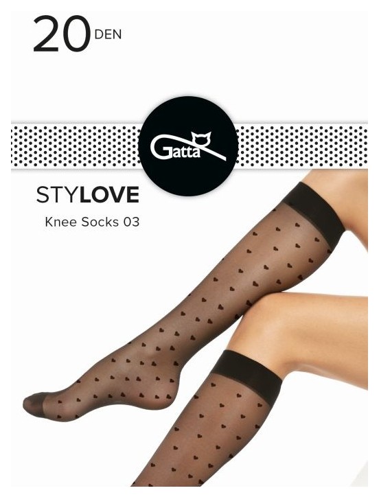 Podkolanówki STYLOVE 03