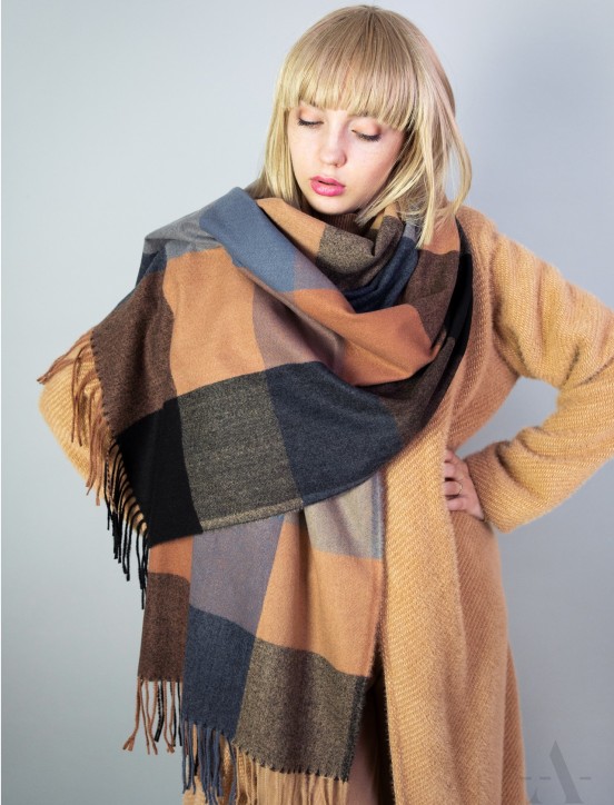 Szal SZ22271 WARM CHECKER - 2