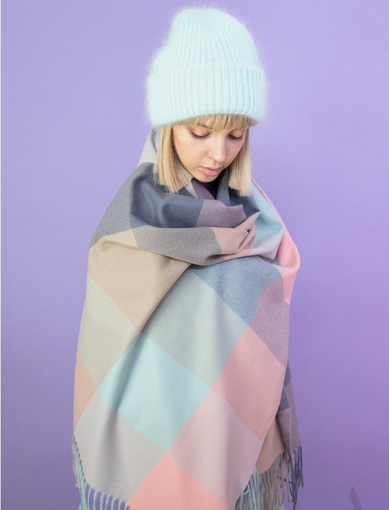 Szal SZ22271 WARM CHECKER - 4