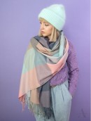 Szal SZ22271 WARM CHECKER