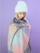 Szal SZ22271 WARM CHECKER - 4