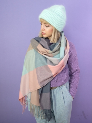 Szal SZ22271 WARM CHECKER Szal SZ22271 WARM CHECKER