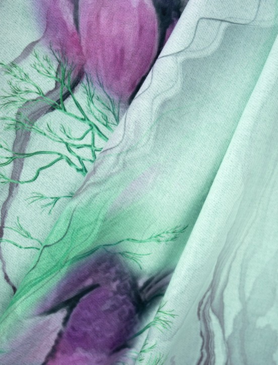 Szal SZ22276 PASTEL WATERCOLOR - 6