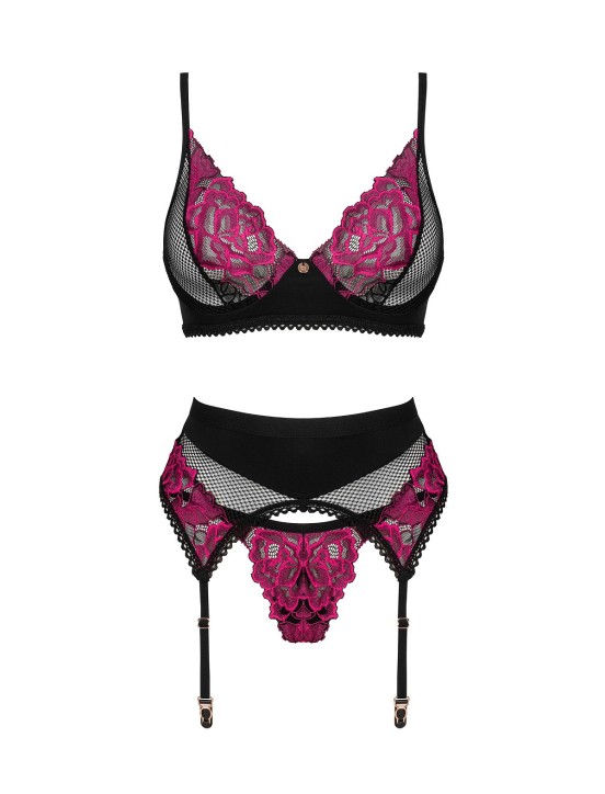 ROSENTY SET WITH GARTER BELT - 3