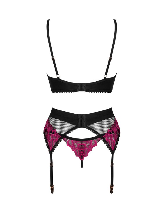 ROSENTY SET WITH GARTER BELT - 4