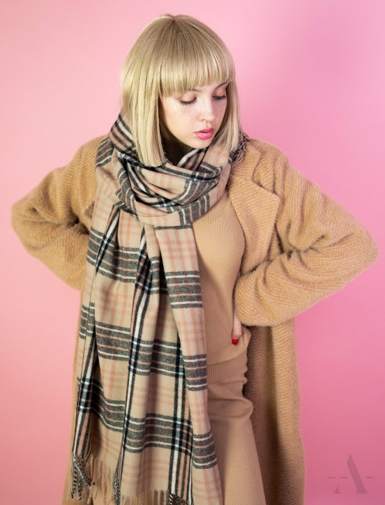 Szal SZ22275 WINTER TARTAN