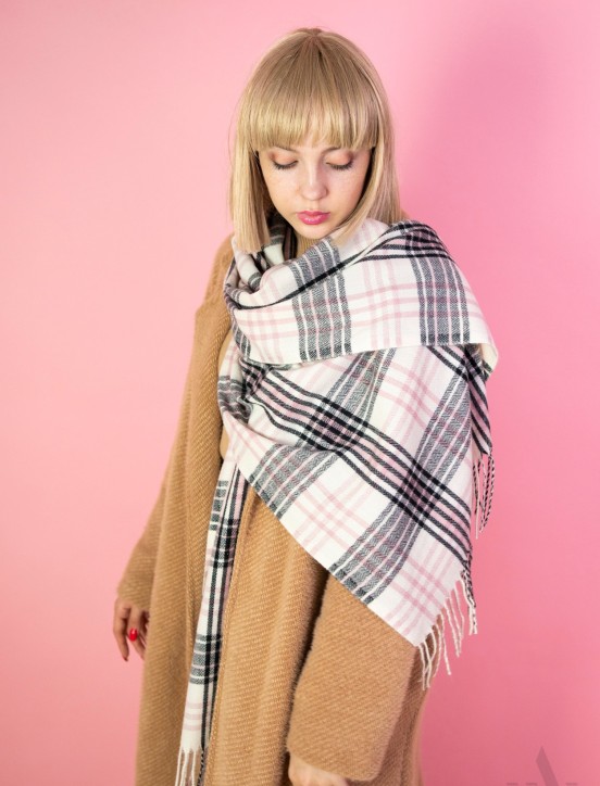 Szal SZ22275 WINTER TARTAN - 3