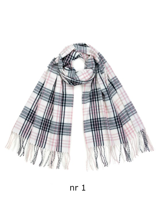 Szal SZ22275 WINTER TARTAN - 5