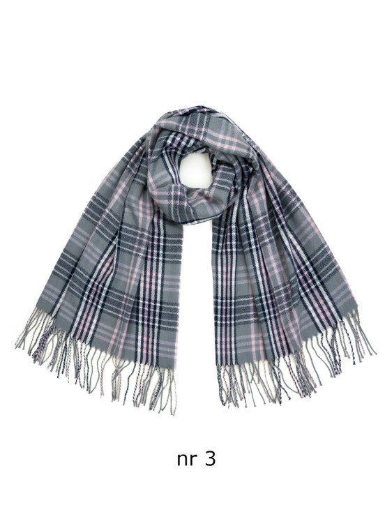 Szal SZ22275 WINTER TARTAN - 7